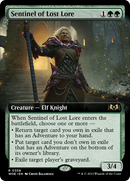 Sentinel of Lost Lore (WOE-358) - Wilds of Eldraine: (Extended Art)