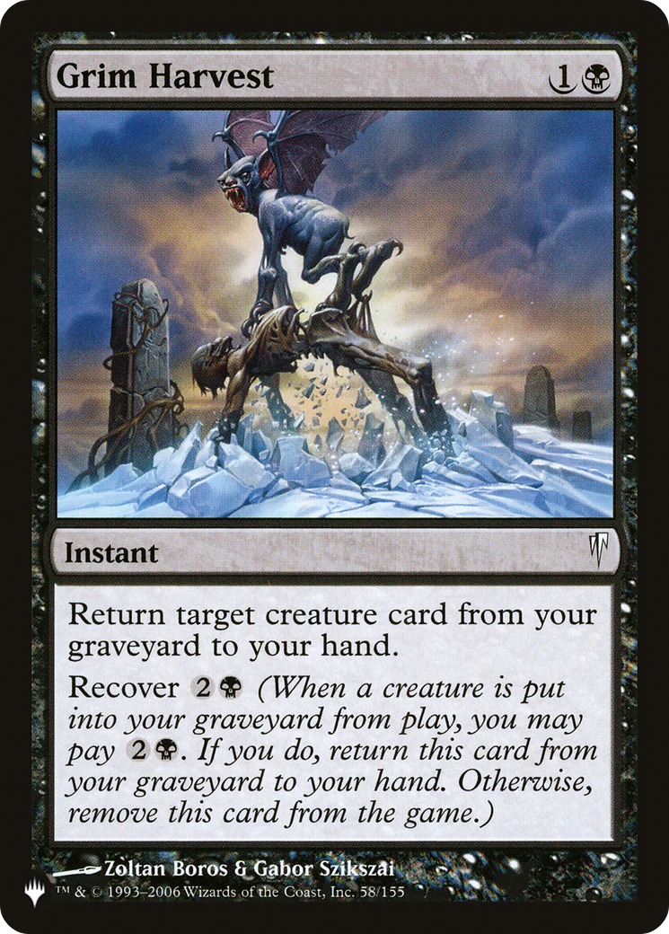 Grim Harvest (LIST-CSP-58) - The List