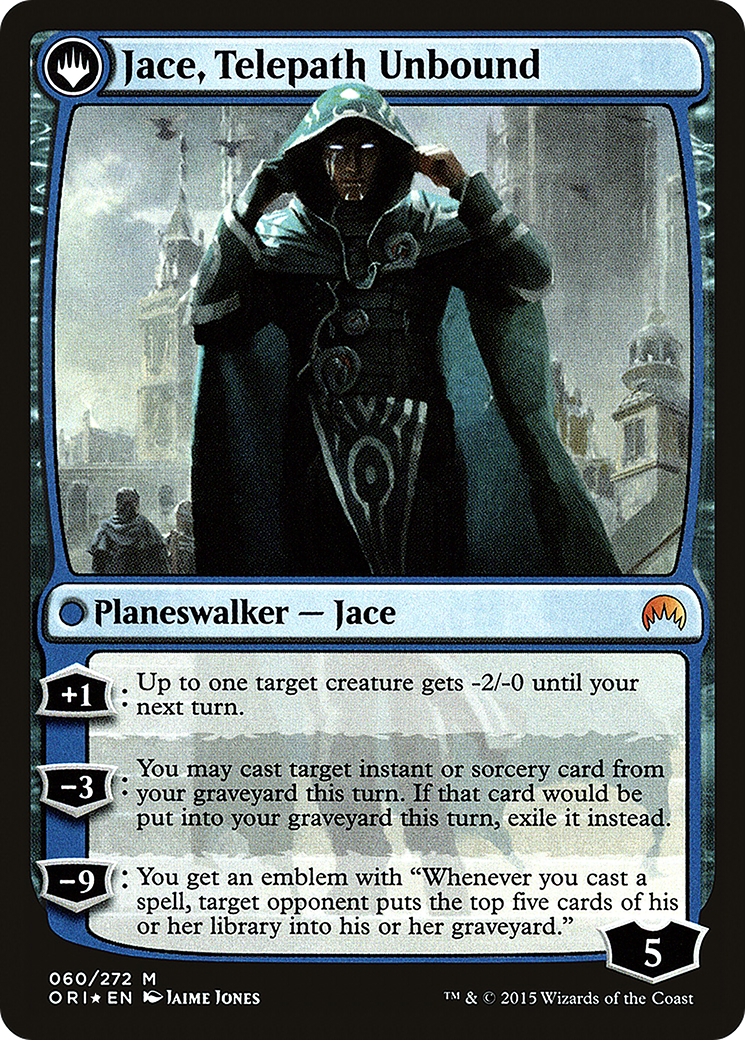 Jace, Vryn's Prodigy // Jace, Telepath Unbound (PRE-60S) - Magic Origins Promos: (originpwdfc) Foil