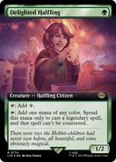Delighted Halfling (LTR-774) - The Lord of the Rings: Tales of Middle-earth: (Extended Art) Foil
