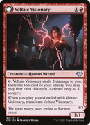 Voltaic Visionary // Volt-Charged Berserker (VOW-183) - Innistrad: Crimson Vow: (Double Faced Transform) Foil