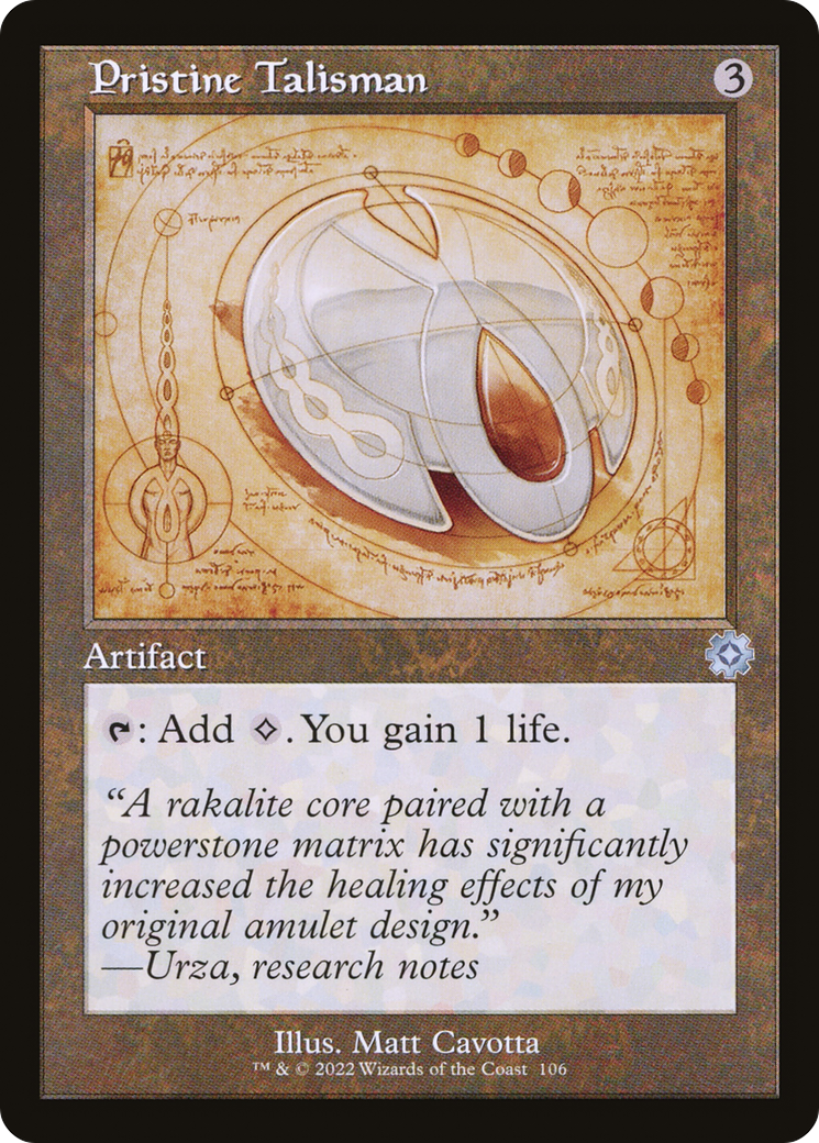 Pristine Talisman (BRR-106) - The Brothers' War Retro Artifacts