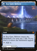 Sea Gate Restoration // Sea Gate, Reborn (ZNR-333) - Zendikar Rising: (Extended Art)