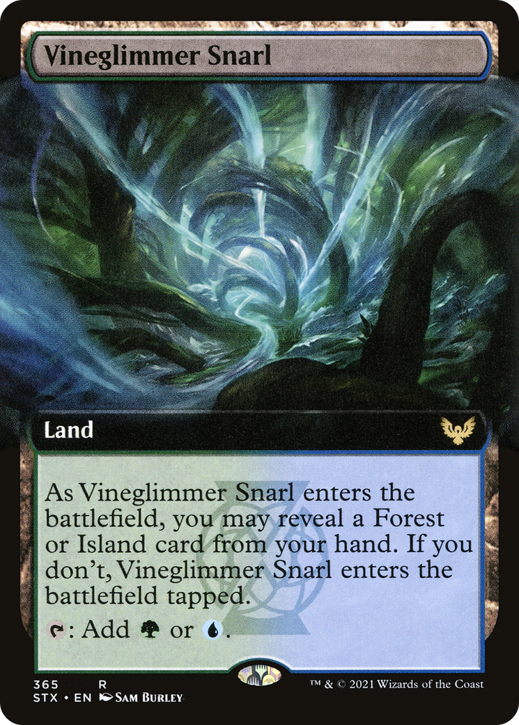 Vineglimmer Snarl (STX-365) - Strixhaven: School of Mages: (Extended Art) Foil