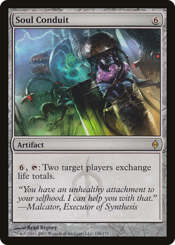 Soul Conduit (NPH-158) - New Phyrexia Foil