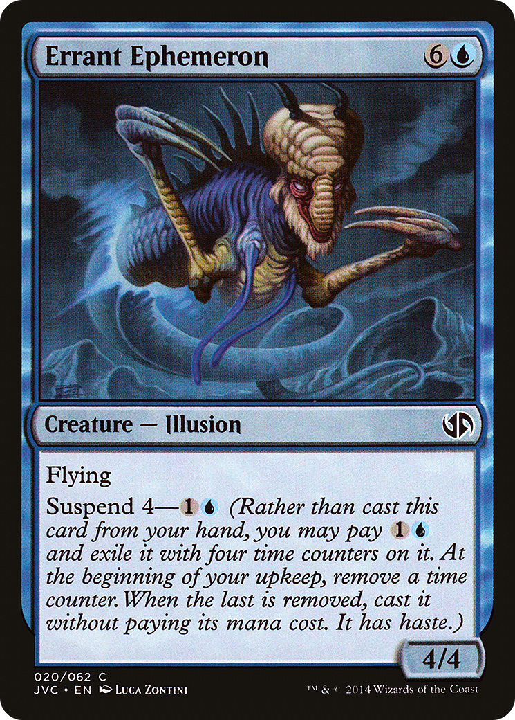 Errant Ephemeron (DD3-020) - Duel Decks Anthology: Jace vs. Chandra