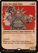 Zalto, Fire Giant Duke (AFR-323) - Adventures in the Forgotten Realms: (Showcase)