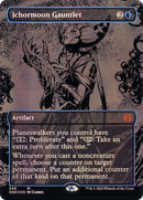 Ichormoon Gauntlet (Oil Slick Raised Foil) (ONE-348) - Phyrexia: All Will Be One (Borderless) Foil