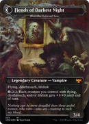 Henrika Domnathi // Henrika, Infernal Seer (VOW-335) - Innistrad: Crimson Vow: (Double Faced Transform) (Borderless) Foil