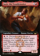 Jaxis, the Troublemaker (BABP-461) - Streets of New Capenna: (Extended Art) Foil