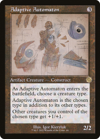 Adaptive Automaton (BRR-064) - The Brothers' War Retro Artifacts Foil