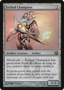 Etched Champion (SOM-154) - Scars of Mirrodin Foil