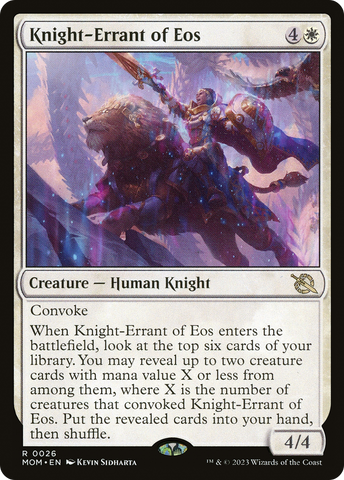 Knight-Errant of Eos (MOM-026) - March of the Machine