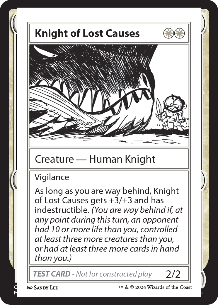 Knight of Lost Causes (MB2PC-) - Mystery Booster 2