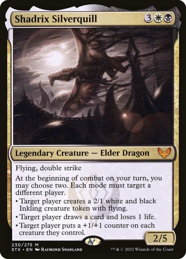 Shadrix Silverquill (STX-230) - Strixhaven: School of Mages Foil