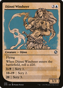 Djinni Windseer (AFR-306) - Adventures in the Forgotten Realms: (Showcase) Foil
