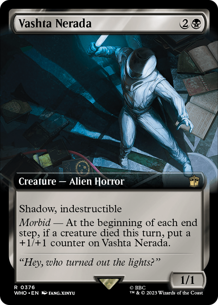Vashta Nerada (WHO-376) - Doctor Who: (Extended Art) Foil