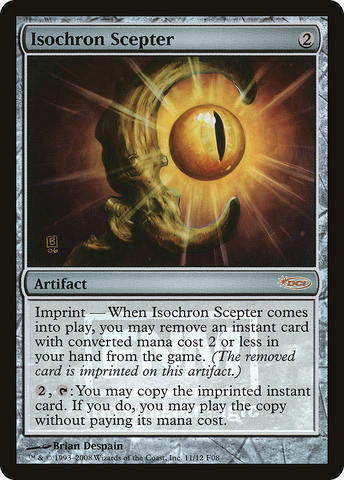 Isochron Scepter (FNM-) - Friday Night Magic 2008 Foil