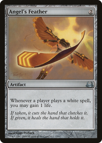 Angel's Feather (DDC-023) - Duel Decks: Divine vs. Demonic