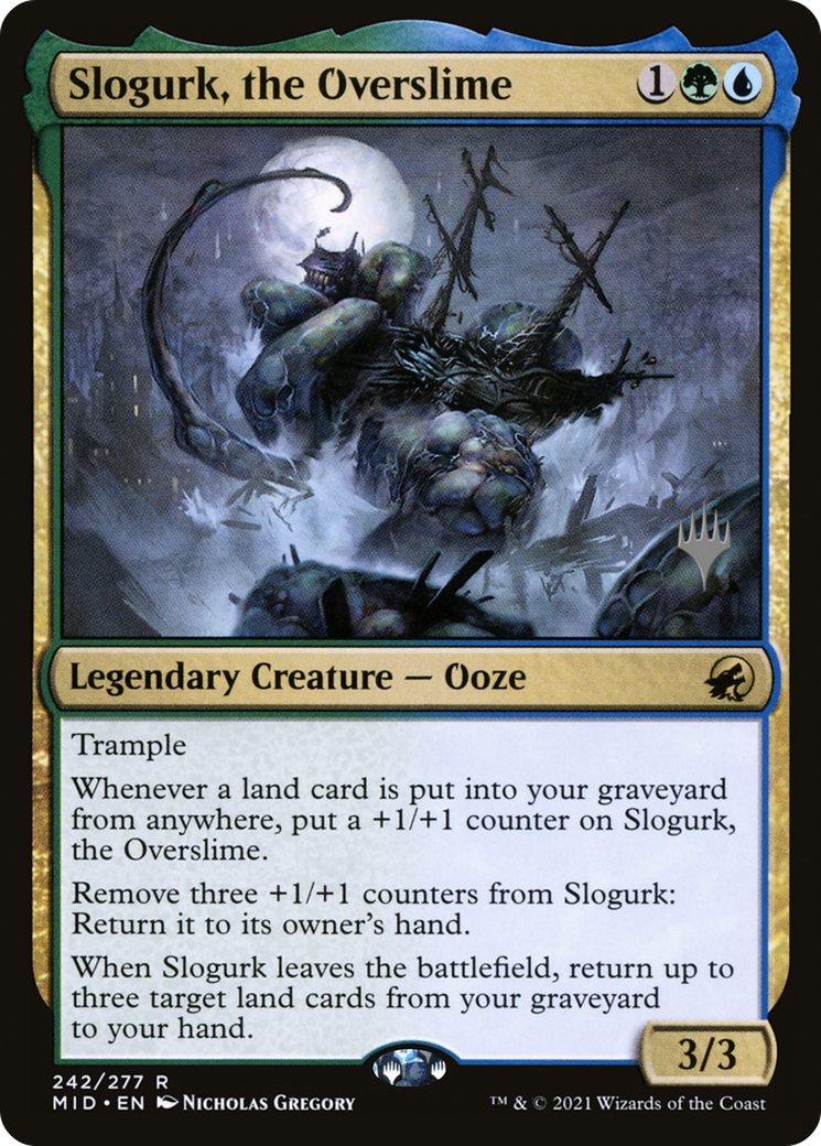Slogurk, the Overslime (PPMID-242) - Innistrad: Midnight Hunt Promos Foil