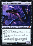 Junji, the Midnight Sky (PRE-102S) - Kamigawa: Neon Dynasty Promos Foil