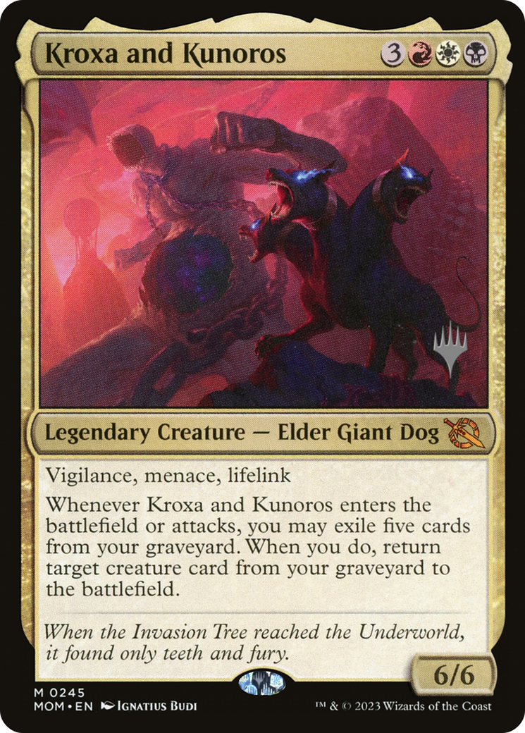 Kroxa and Kunoros (PPMOM-245P) - March of the Machine Promos