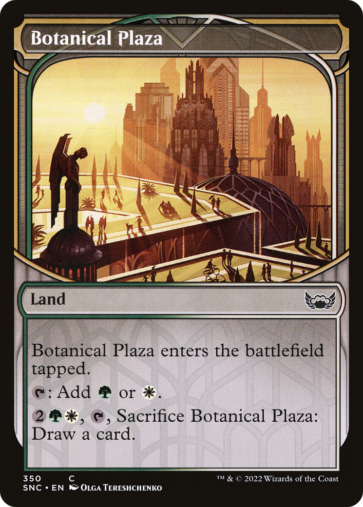 Botanical Plaza (SNC-350) - Streets of New Capenna: (Showcase)