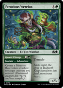 Ferocious Werefox // Guard Change (WOE-170) - Wilds of Eldraine Foil