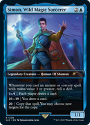 Mathise, Surge Channeler (SLD-1238) - Secret Lair Drop / Simon, Wild Magic Sorcerer Foil