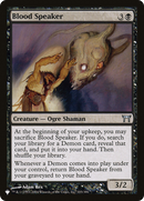 Blood Speaker (LIST-CHK-103) - The List