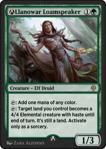 A-Llanowar Loamspeaker (DMU-A-170) - Dominaria United