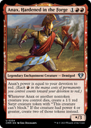 Anax, Hardened in the Forge (CMM-204) - Commander Masters: (enchantment)