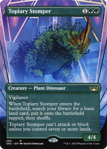 Topiary Stomper (SNC-290) - Streets of New Capenna (Borderless)