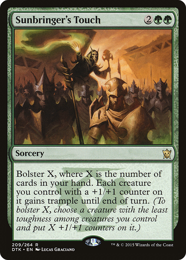 Sunbringer's Touch (DTK-209) - Dragons of Tarkir