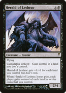 Herald of Leshrac (CSP-062) - Coldsnap Foil
