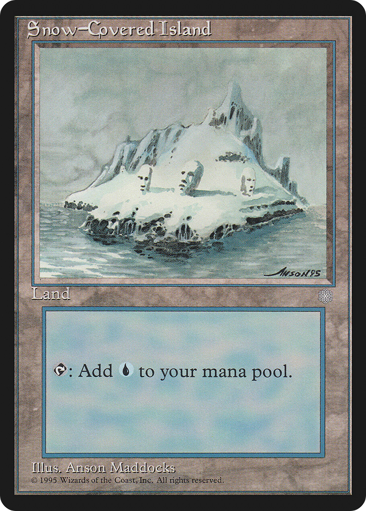 Snow-Covered Island (ICE-371) - Ice Age