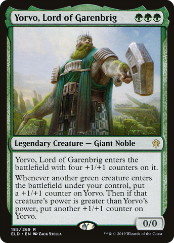 Yorvo, Lord of Garenbrig (ELD-185) - Throne of Eldraine