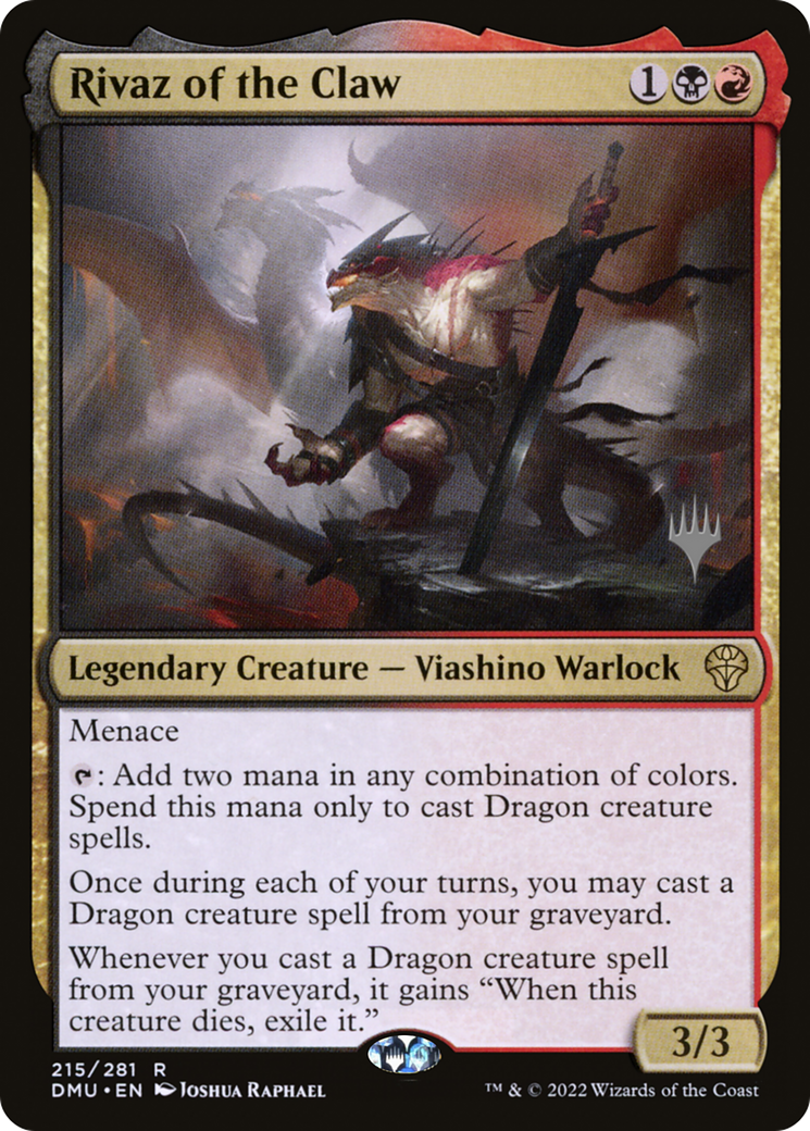 Rivaz of the Claw (PPDMU-215P) - Dominaria United Promos Foil