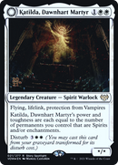 Katilda, Dawnhart Martyr // Katilda's Rising Dawn (PRE-21S) - Innistrad: Crimson Vow Promos: (Double Faced Transform) Foil