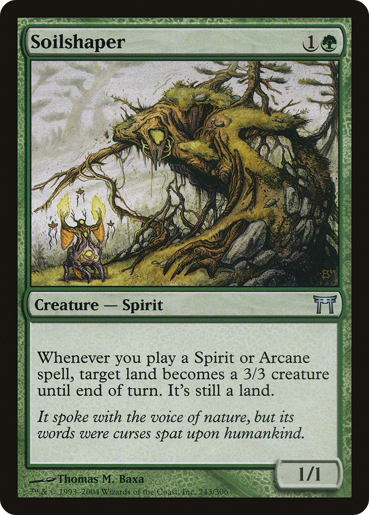 Soilshaper (CHK-243) - Champions of Kamigawa