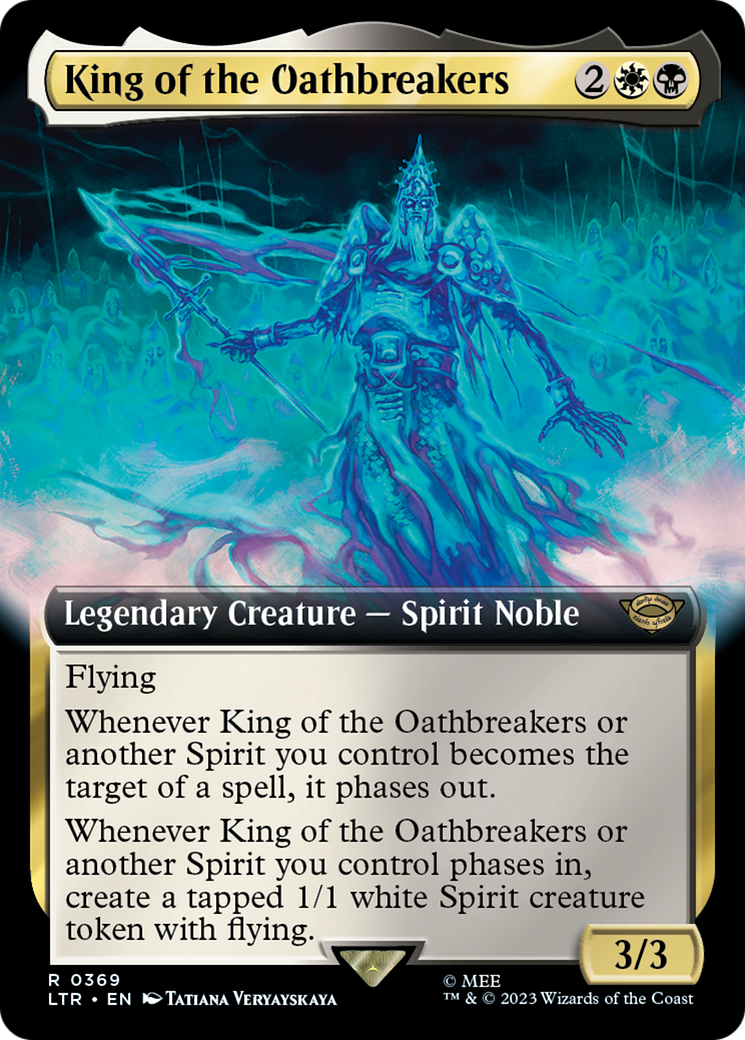 King of the Oathbreakers (LTR-369) - The Lord of the Rings: Tales of Middle-earth: (Extended Art)