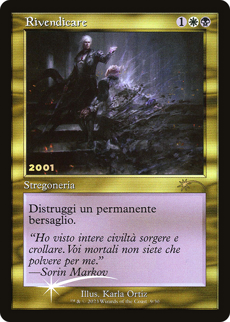 Vindicate (30A-P-009) - 30th Anniversary Play Promos Foil