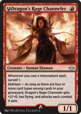 A-Dragon's Rage Channeler (MH2-A-121) - Modern Horizons 2