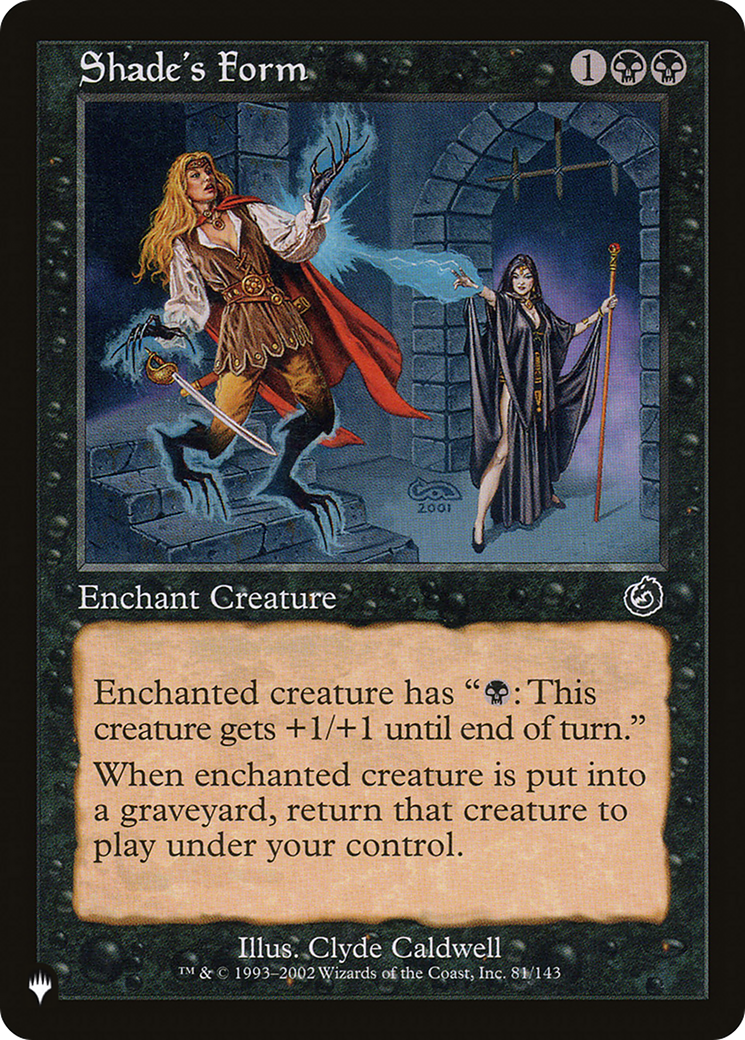 Shade's Form (LIST-TOR-81) - The List