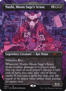 Nashi, Moon Sage's Scion (SLC-2022) - Secret Lair 30th Anniversary Countdown Kit (Borderless)