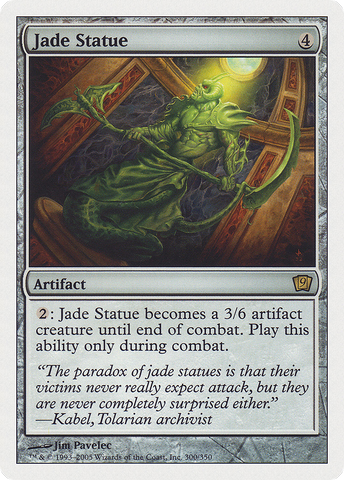 Jade Statue (9ED-300) - Ninth Edition