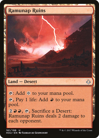 Ramunap Ruins (HOU-181) - Hour of Devastation