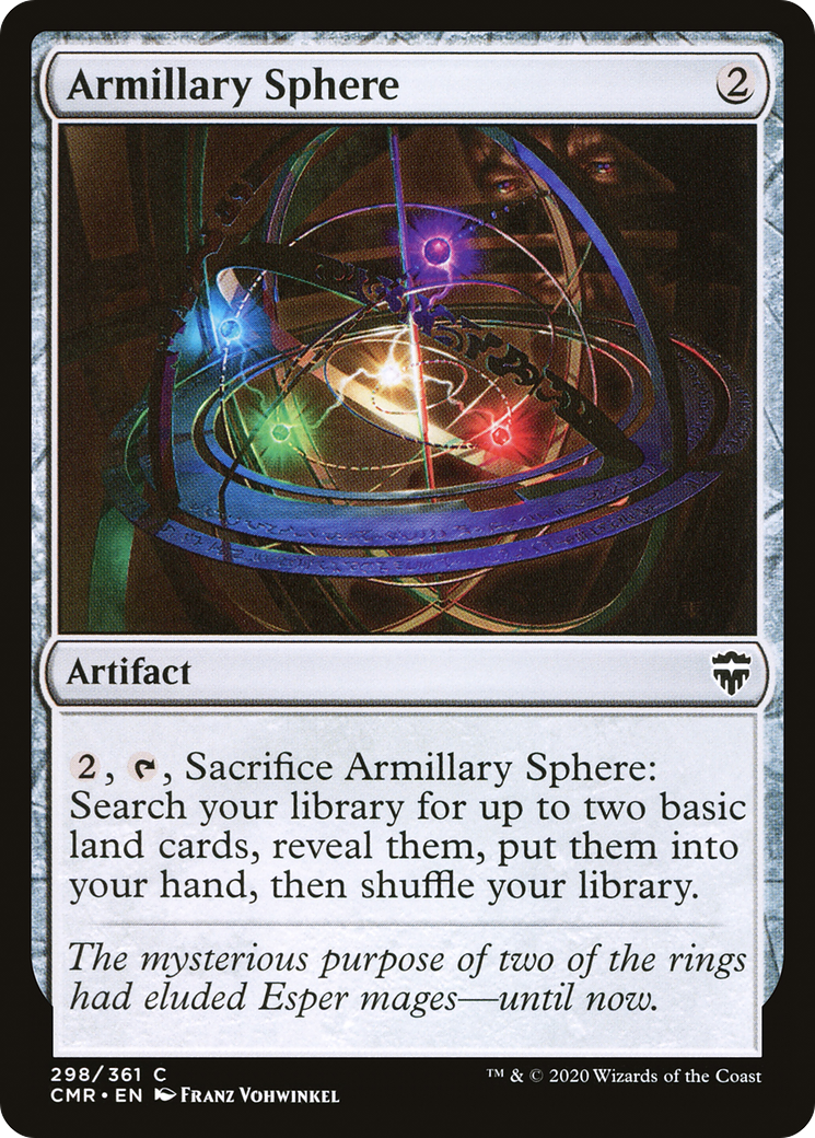 Armillary Sphere (CMR-298) - Commander Legends Foil