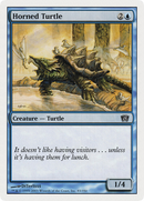Horned Turtle (8ED-083) - Eighth Edition