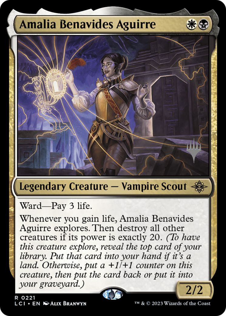 Amalia Benavides Aguirre (PPLCI-221) - The Lost Caverns of Ixalan Promos Foil